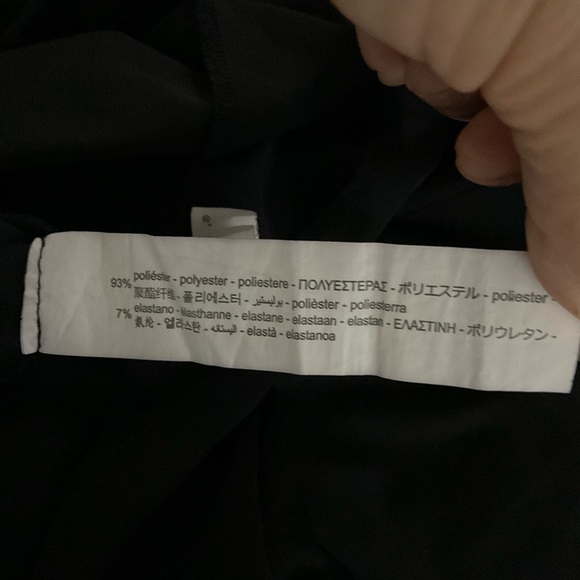 Zara Black Long Sleeve Bodysuit - Picture 5 of 7